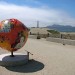 Nancy's globe with the Golden Gate Bridge in the background. thumbnail