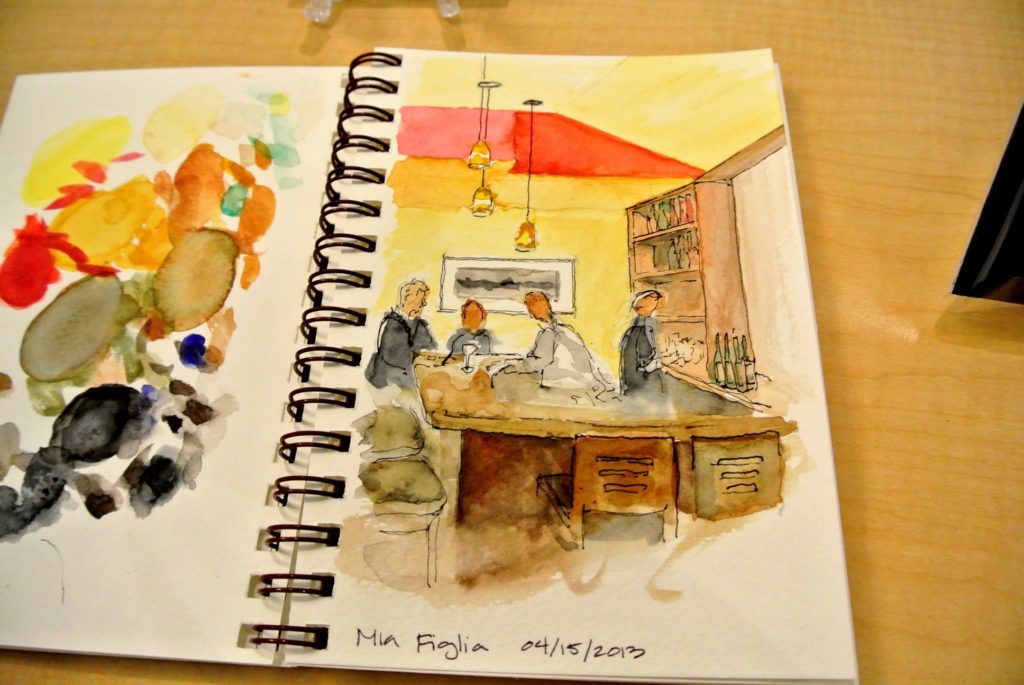 Another Watercolor Class Exhibit at North Branch Arts