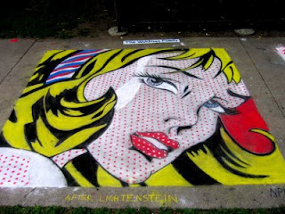 chalk+lichtenstein