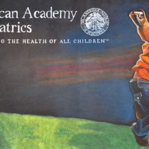 American Academy of Pediatrics Chalk Art