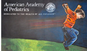 American Academy of Pediatrics Chalk Art