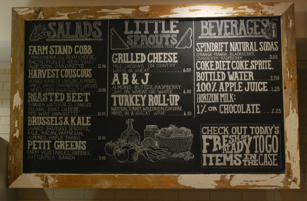 Menu Board 1