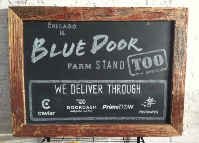 Blue Door Farm Stand Nancy Pochis Bank Art Studio