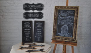 Michele and Gillian Wedding Chalkboards